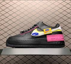 Wmns Nike Air Force 1 Shadow Removable Patches Black Fuchsia Cu4743 001 In 2020 Nike Air Force Nike Air Nike Fashion