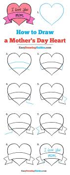 Sharpie pens amazon.com usa sharpie pens amazonuk. Learn How To Draw A Mother S Day Heart Easy Step By Step Drawing Tutorial For Kids And Beginne Drawing Tutorial Easy Drawings Ideas Step By Step Easy Drawings