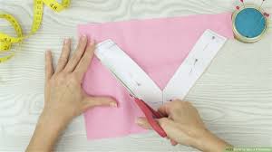 There are a couple of ways to do it. How To Sew A V Neckline 14 Steps With Pictures Wikihow