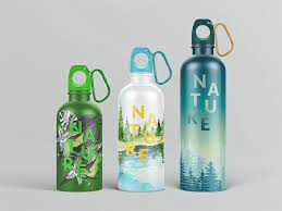 Download Reusable Water Bottle Mockup On Behance