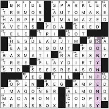 Check spelling or type a new query. Saturday June 12 2021 Diary Of A Crossword Fiend