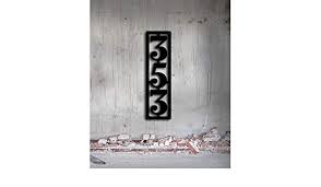 Check spelling or type a new query. Amazon Com 32 1 2 Inch Extra Large 3 Number Vertical House Number Address Custom Metal Sign Extra Large House Numbers Industrial Modern Handmade