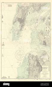 Map of Bombay, India, c 1920 Stock ...