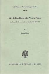 Après si longtemps, les français ont enfin commencé une révolution contre l'ue, vive le mouvement nationaliste blanc! Vive La Republique Oder Vive La France Skulima Wissenschaftliche Versandbuchhandlung