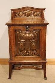 Arts Crafts Period Oak Coal Box By Shapland Petter Of Barnstaple Arts Crafts Style Arts And Crafts House Arts And Crafts Furniture
