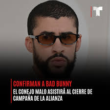 Bad Bunny asistirá al cierre de campaña del candidato de La Alianza de  País, Juan Dalmau. Detalles aquí: https://trib.al/d085z6z