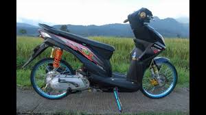 Modifikasi Motor Beat Simple Keren Di 2020 Motor Modifikasi Motor Lowrider