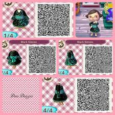 Black Kimono By Donzdesigns Animal Crossing Qr Animal Crossing Animal Crossing Qr Codes Clothes