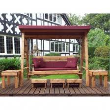 Taylor Handmade Dorset Garden Swing 3 Seater Bur In 2020 Dorset Garden Garden Swing Handmade Outdoor Furniture