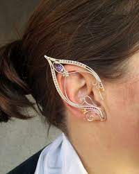 Elf Ear Cuffs Ophelia S Moon Pair Of Ear Cuffs Elf Ears Fairy Ear Cuffs Ear Cuff No Piercing Wire Elf Ears Ear Cuffs Earrings