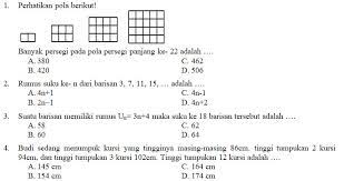 Soal dan jawaban pat matematika kelas 8 smp/mts kurikulum 2013. Kisi Kisi Soal Dan Kunci Jawaban Matematika Smp Kelas 8 Pas Semester Ganjil Raja Soal