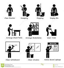 Black And White Classroom Students Clipart Classroom Duty List Interactive Classroom Classroom Student Clipart