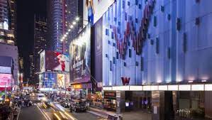 The Living Room Lounge In W Hotel New York Times Square Times Square Nyc