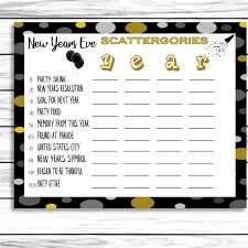 Happy new year holiday knowledge free from riversongs.com. Printable New Years Party Games Activities Partyideapros Com