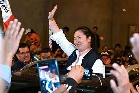 Rafael lópez aliaga, george forsyth y keiko fujimori registran empate técnico en la intención de voto presidencial mientras que yonhy lescano man. Peru S Keiko Fujimori Wins Release From Jail For A Second Time Bloomberg