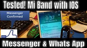 Whatsapp Facebook Messenger With Ios And The Mi Band 3 Tested Youtube
