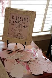 Twice The Blessing Shower Twin Mom Diaries Twin Girls Baby Shower Baby Shower Fall Baby Shower Party Planning
