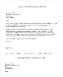 Retirement Letter Samples For Someone Retiring Check More At  Https://Nationalgriefawarenessday.com/336… | Retirement Letter To Employer,  Lettering, Letter Templates