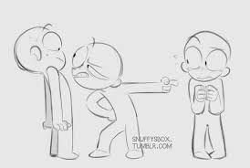 Been a while since i did a draw the squad thing ! Tumblr Is A Place To Express Yourself Discover Yourself And Bond Over The Stuff You Love It S Where Art Reference Photos Drawing Base Anime Poses Reference
