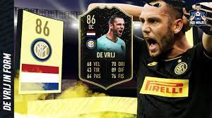 After appearing in two consecutive world cup finals in 1974 and 1978, the team had their biggest world cup streak in the 1990s, reaching three straight tournaments. Stefan De Vrij If 86 Fifa20 Player Review Ita Youtube