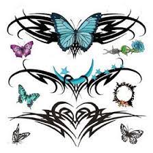 Tattoo Designs Beautiful Lower Back Tattoos With Tribal Tattoos Butterfly Designs Tatoveringer Tatoo Kreativitet