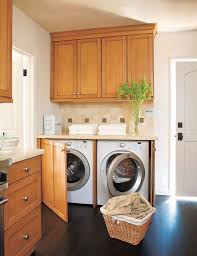 Mine are hidden by the (usually full) laundry baskets on top of the washer and dryer! 27 Ideas For A Fully Loaded Laundry Room This Old House