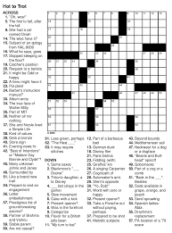Select the puzzle month that you want to print and solve, the page will have a printable versions in which all extraneous material has been eliminated. Array Printable Crossword Puzzles Online