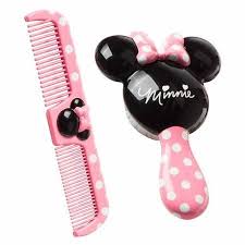 Disney baby minnie hair brush and wide tooth comb set. Disney Baby Minnie Mouse Brush And Comb Set Walmart Com Baby Hair Brush Baby Brush Baby Disney