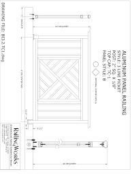 Atlantic aluminum's railing system utilizes a baked enamel paint finish. 1