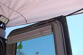 Diy Rear Awning Diy Awning Awning Ford Transit Conversion