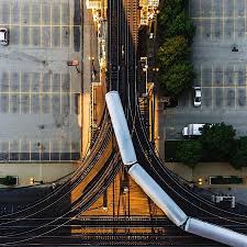 Mit Drohnenfotografie Uber Den Dachern Von Chicago Luftfotografie Drohne Fotografie Fotografie