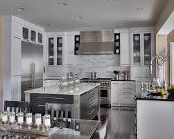 contemporary white kitchen remodel