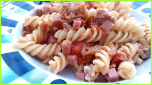 Pasta con prosciutto cotto e pomodoro. Pasta Tonno E Prosciutto Youtube