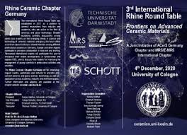Round table deutschland wurde soeben von majid tunda zur assoziation des jahres von rtinternational ausgezeichnet!!! Rhine Ceramics Chapter Germany 3rd International Rhine Round Table