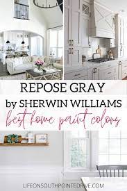 Repose gray is a gorgeous sherwin williams gray paint color with beige undertones. Repose Gray By Sherwin Williams The Best Home Paint Colors