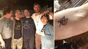 Casttoos are tattoos that are made for casts.﻿ it can be hard to draw an intricate design on the rough surface of a cast, but a casttoo can take care of that for you. The Original Cast Of The Avengers Got Matching Tattoos Ladbible