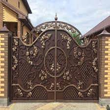 See more ideas about gate design, iron gate design, window grill design. Modern House Wrought Iron Main Gates Designs Simple Gate Design China Aluminum Fence Wrought Iron Fence Made In China Com