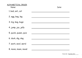 In these worksheets, students find the word that comes first in order. Alphabet Order English Esl Worksheets For Distance Learning And Physical Classrooms English Worksheets Alphabetical Order Worksheet Decimals Worksheets Everyday Math Lesson Plans Micro Lesson Plan For Math Ii Practice Math Worksheets Go