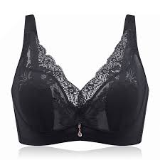 Lichtdurchlassige Dunne Drahtlose Volle Vollbusige Stickerei Bh Im Angebot Newchic Mobile Bra Set Shop Swimwear Bra
