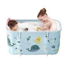 Ships free orders over $39. Buy Portable Bathtub Foldable Free Standing Soaking Non Slip Bath Tub Easy To Install Folding Movable Lightweight Bathtub Cylindrical Bucket Ideal For Home Children Bath Barrel Adults Student Family Online In Turkey B08nczx34b