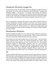 Oct 23, 2019 · secara mendalam bhinneka tunggal ika memiliki makna walaupun di indonesia terdapat banyak suku, agama, ras, kesenian, adat, dan bahasa. Pengertian Bhinekka Tunggal Ika Pengertian Bhinekka Tunggal Ika Secara Etimologi Atau Asal Usul Bahasa Kata Kata Bhinneka Tunggal Ika Berasal Course Hero