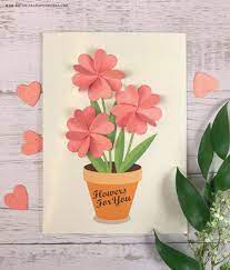 I like to use a scraping device like credit card or something equivalent. Printable Craft 3d Paper Flower Seed Paper Confetti Card Botanical Paperworks