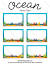 Under The Sea Name Tag Template