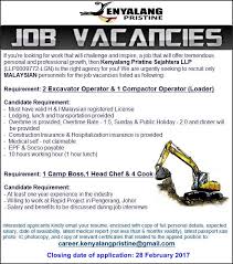 If you are planning for a holiday here, you should consider eating johor laksa. Kenyalang Pristine On Twitter Urgent Vacancies With Attractive Salary Benefits For The Following Positions Please Email Resume To Career Kenyalangpristine Gmail Com Https T Co Gb6w4pv5qn