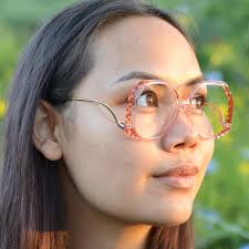 Vintage Amber Sunglasses