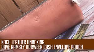 View the profiles of people named ramsey koch. Koch Leather Unboxing Dave Ramsey Horween Cash Envelope Pouch Youtube
