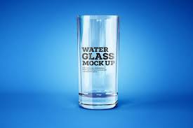 Water And Cocktail Glass Mockup Set In 2020 Cocktail Glass Juice Branding Drinks Brands