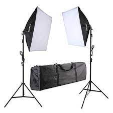 Craphy 5500k Photography Continuous Softbox Lighting Kit Https Www Amazon Com Dp B01kwlv0mi Softbox Lighting Photo Studio Equipment Softbox Lighting Kit