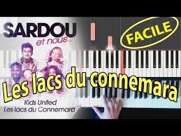 Erza et gabriel sur ma route dvd live clip. Les Lacs Du Connemara Kids United Tutorial Piano Facile Avec Partition Youtube Piano Apprendre Le Piano Facilement Partition Piano Gratuite