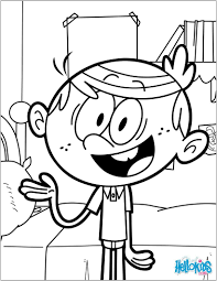 coloriage loud nice coloriages lincoln le seul garcon de house fr livre couleur a imprimer john deere